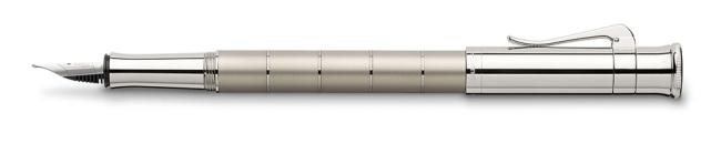 Graf von Faber Castell ANELLO COLLECTION - Titanium Fountain Pen - Penna Stilografica